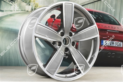 22" Felge Sport Classic, 10J x 22 ET48, Platinsilber