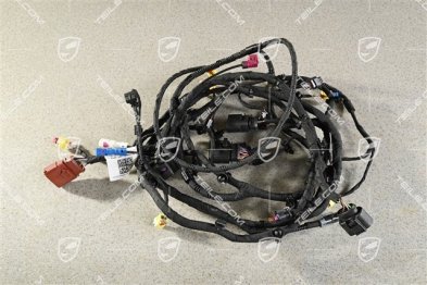 Wiring harness front bumper, Extended and crash-active pedestrian protection, RHD