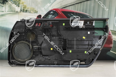 Türverkleidung, Coupé/Targa, ASK Klangpaket, Kunstleder, Seeblau, L