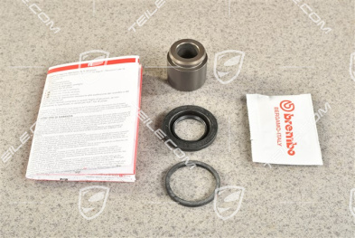 Repair set / kit, 1 set protective caps 34mm with piston for fixed calliper, rear axle