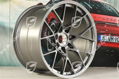 21" GT3RS Felge, 13J x 21 ET31, darksilver