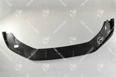 Spoiler front, lower part trim, Matt Black