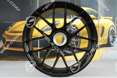 20-inch wheel Turbo Sport III, central lock, 12J x 20 ET63, silky gloss black mat