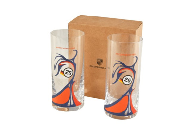 911 GT1 #26 winner 24h LeMans 1998 long drink glasses 2er Set
