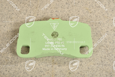 GT3 CUP, Rear brake pads