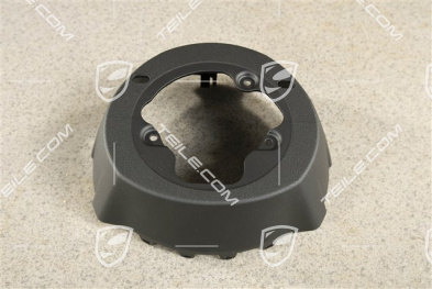 Cover, Rear, GT Steering wheel, 6-speed manual transmission, Black
