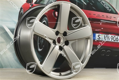 19" Felga Macan Sport Classic, 8,5J x 19 ET21, Platinum satynowy półmat