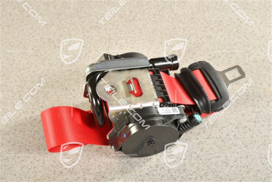 Targa / Coupe, Seat belt, front, Guards Red, L=R