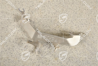 Brake hose bracket / support, front axle, L