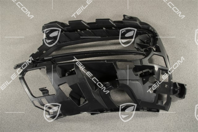 Kratka / wlot powietrza zderzak, Czarny mat, Sport Design / GTS, R