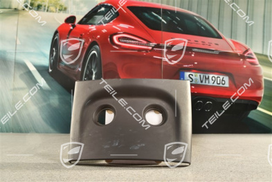 Blende mittelkonsole, hinten, mit 2x 12v Steckdose, Espresso