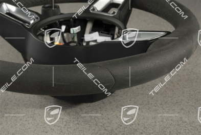 GT steering wheel, Alcantara, Black / Sport Chrono Package Plus
