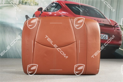 Back seat backrest, Coupe/Targa, Leather, Terracotta, L