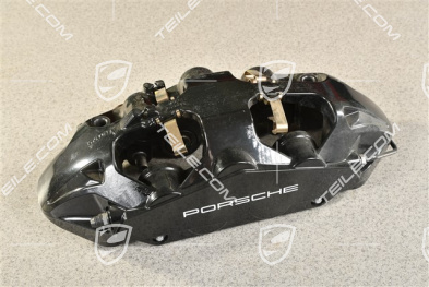 Festsattel / Bremssattel, VA, Turbo / TurboS, PCCB, Schwarz, L