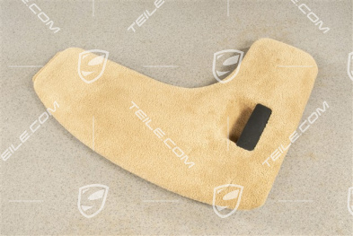 Osłona, Tapicerka bagażnika, perłowy welur, Sand beige, R