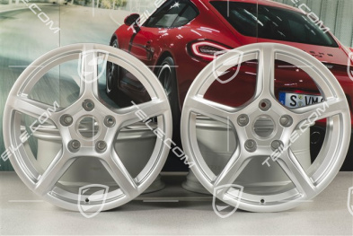 18-inch wheel rim set Boxster IV, 8J x 18 ET57 + 9,5J x 18 ET49