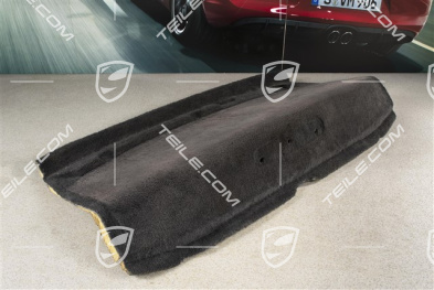 Klebeteppich / Hutablage / Bodenbelag, Schwarz, Coupe, Turbo