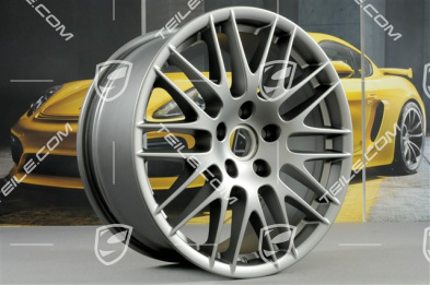 20-inch RS Spyder / GTS wheels set, 9,5J x 20 ET47, platinum satin-mat