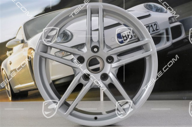 19-inch Disc wheel Carrera, 8,5J x 19 ET54, Brilliantsilber