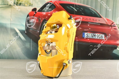 GT3 / GT3 RS / S/T, Rear axle brake calliper, PCCB Yellow, L