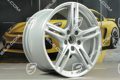 20" Felgensatz Panamera Turbo, 9,5J x 20 ET71 + 11,5J x 20 ET68, Brilliantchromlack