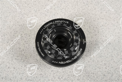 Wheel bolt / central locking
