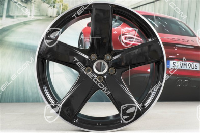 21" felga "Sport Classic" 9,5J x 21 ET27, czarny wysoki połysk