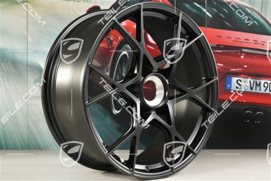 20" GT4 RS / Spyder RS Felge, 8,5J x 20 ET61, schwarz seidenmatt