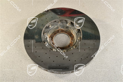 PCCB ceramik brake disc, Panamera, 20-inch / 420mm, damaged on the edge (photos), L