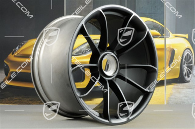 21" felga GT3RS, z napisem GT3RS, 12,5J x 21 ET48, czarny mat