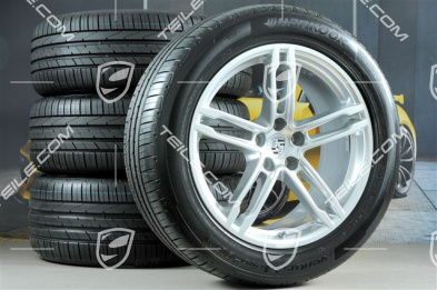19" "Macan Turbo" Sommerräder Satz, Felgen 8J x 19 ET21 + 9J x 19 ET21, Sommerreifen Hankook Ventus S1 evo2 235/55 R 19 + 255/50 R 19, mit RDK-Sensoren