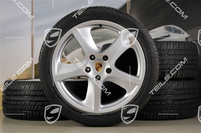 20" Sommerräder Satz Cayenne SportTechno, vo. 9" + hi. 9" ohne RDK