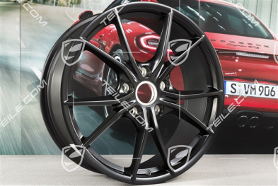 20" Felga Carrera S IV, 8J x 20 ET57, czarny mat satyna