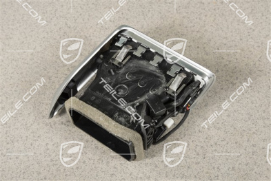 Side Air vent, galvano silver, Galvano silver, R