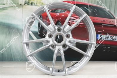 19" Felga Carrera, 8,5J x 19 ET52, srebrny brylantowy