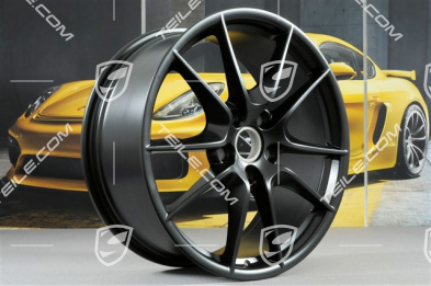 20" Komplet felg Carrera S III, 8,5J x 20 ET51 + 11J x 20 ET52, czarny, satyna