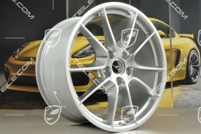 20" Carrera S III wheel rim set, 8,5J x 20 ET51 + 11J x 20 ET52, brilliant chrome finish
