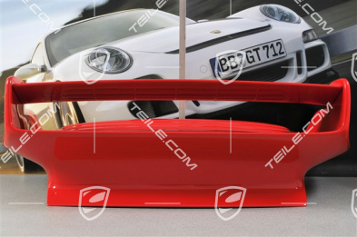 Aero Kit GT2 - Rear spoiler with air inlets, 2-piece set, with 2x grills