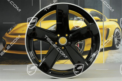 21" Felge "Sport Classic", 10J x 21 ET19, schwarz hochglanz