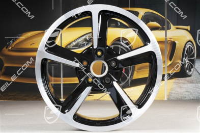 20" Felge Sport Techno, 8,5J x 20 ET57, schwarz hochglanz