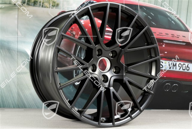 21" Felge Cayenne RS Spyder, 11J x 21 ET49, Schwarz-Seidenmatt