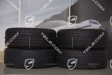18-inch Cayenne winter wheel set, wheels 8J x 18 ET53 + tyres Michelin 255/55 R18 109V XL M+S,  without TPMS