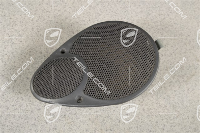 Lautsprecher vorne, Dunkelgrau/Natur, Leder, Soundpaket Harmann analog, L