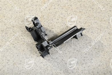 Mounting for rear view camera connection plug