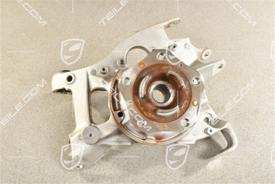 Wheel carrier, rear axle steering, complete,  R