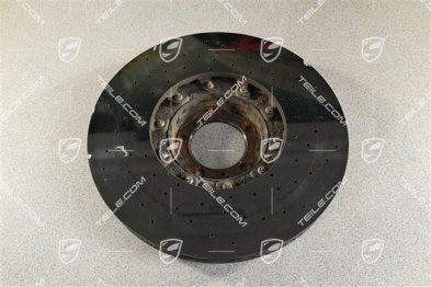 PCCB tarcza hamulcowa ceramiczna, 20" / 420mm, uszkodzona, L
