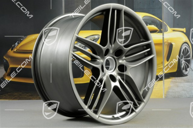 20" Komplet felg Sport Design, 8,5J x 20 ET51 + 11J x 20 ET52, platynowy półmat satyna