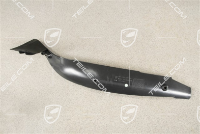 Wing / Fender Rear Cover, Black, R