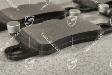 Brake pad set, Turbo/Turbo S, rear axle, set, L+R