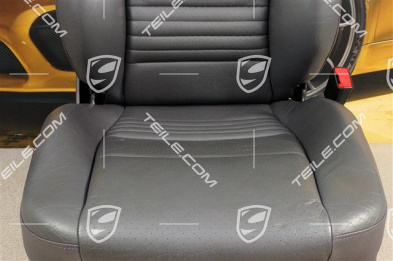 Sitz, manual einstellbar, Heizung, Leder/Kunstleder, Spacegrau, R